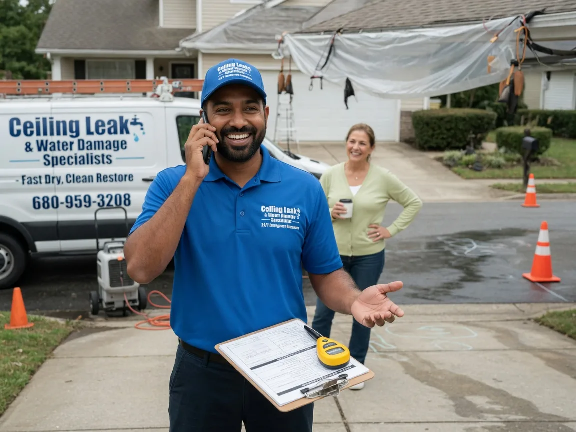 Ceiling Leak Cleanup Sheridan, WY FAQs